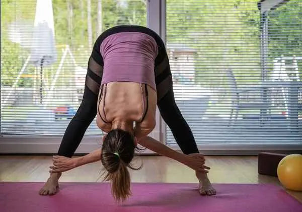 Performance Yoga Mat with Carrying Straps THRIXINE