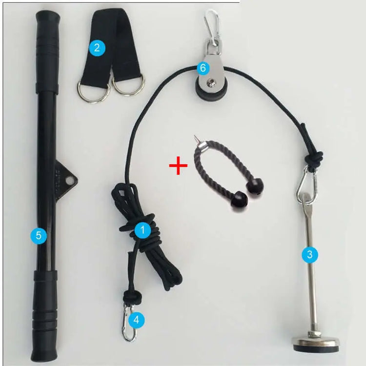 Pull Rope Fitness Training Device Vellmara