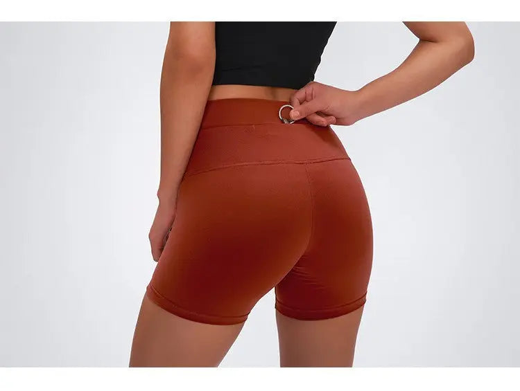 Hip-lifting outer wear sports fitness tight hip shorts Social Buzz eSIMs