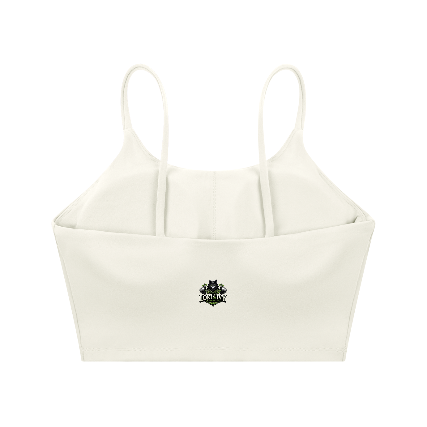 Loki & Ivy Spaghetti Strap Yoga Sports Bra THRIXINE