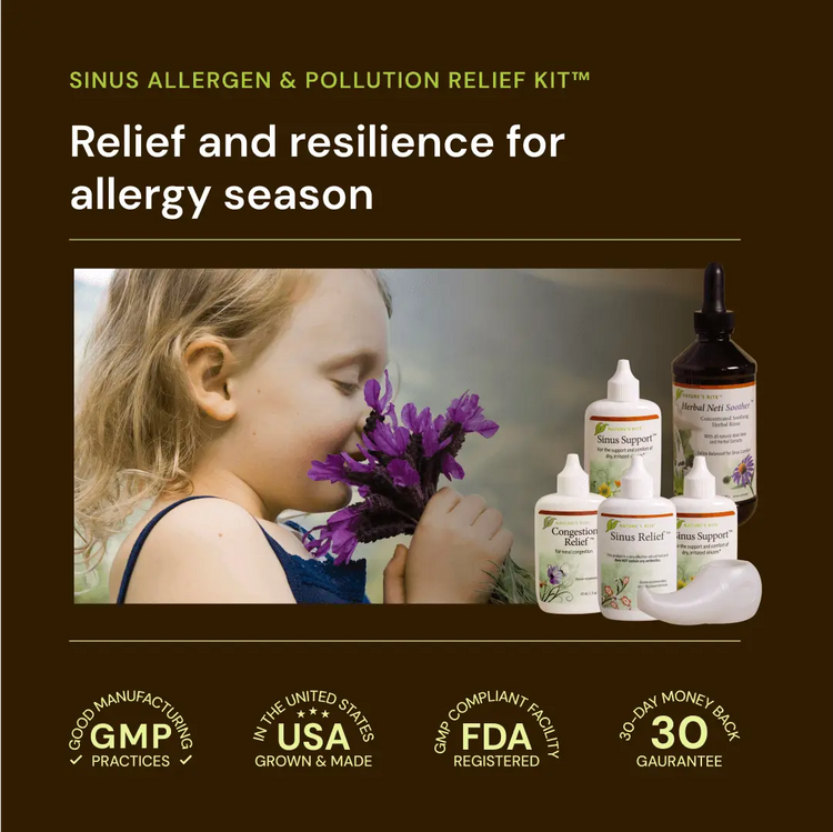 Sinus Allergen & Pollution Relief Kit™ Nature&