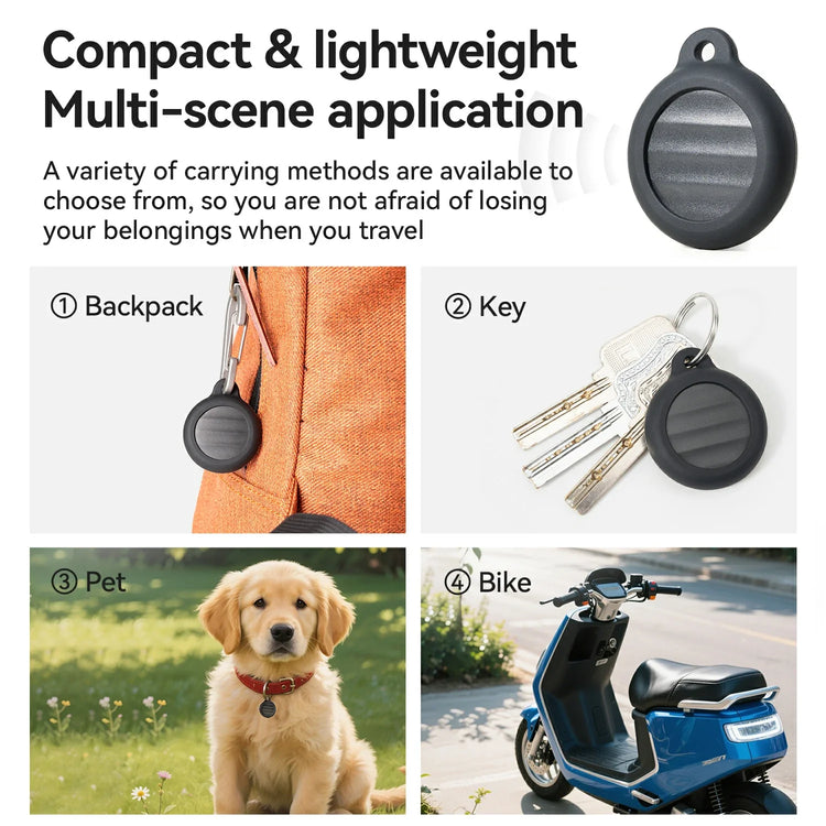 Bike Locator Anti Theft Device Compatible Apple AirTag ROCKBROS-US