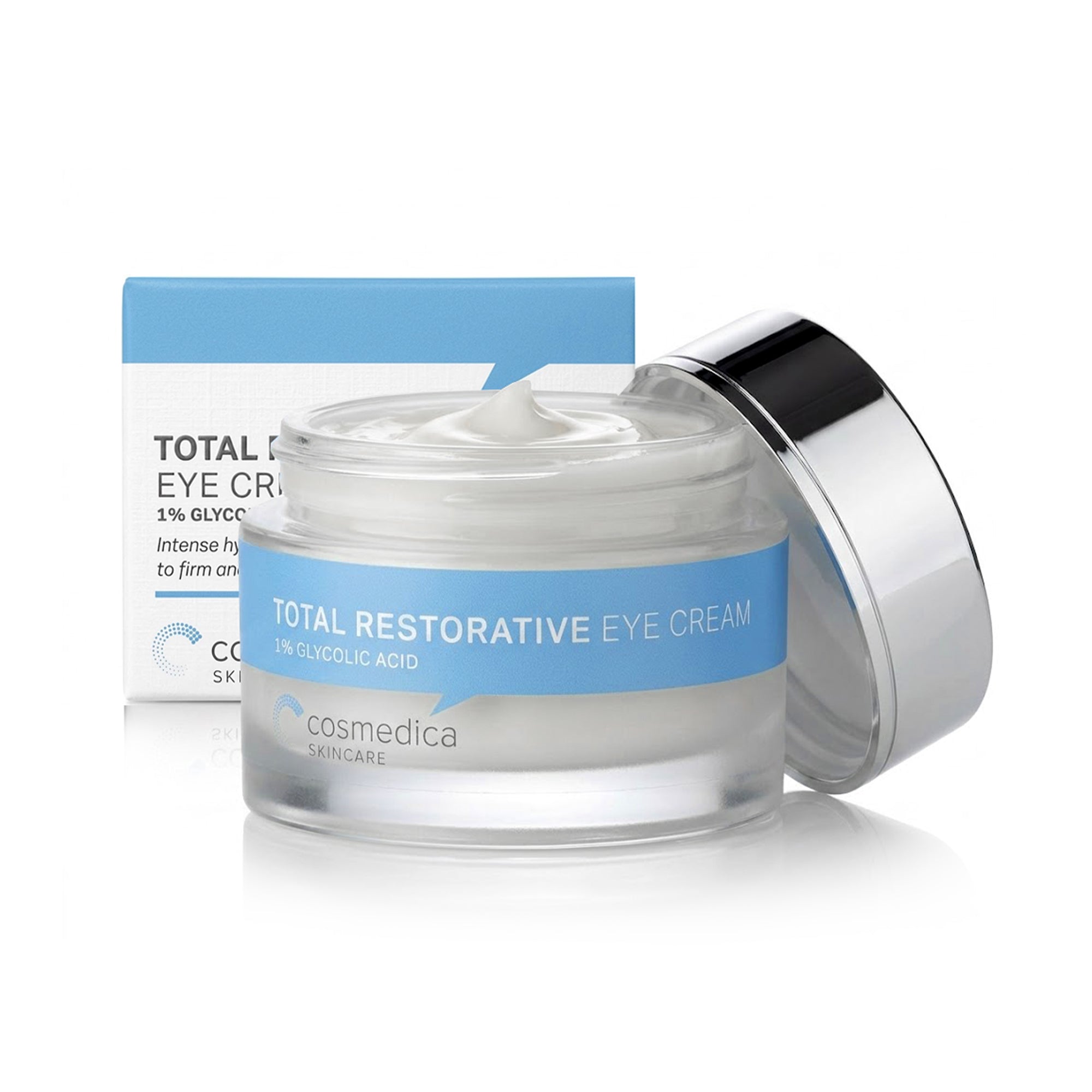 Cosmedica Skincare Eye Cream 0.7 Ounce | Anti-Aging Hydration Eye Cream with Green Tea Caffeine Peptide Complex | Lightweight Non-Greasy Formula for Dark Circles Puffiness Wrinkles Fine Lines Cosmedica Skincare