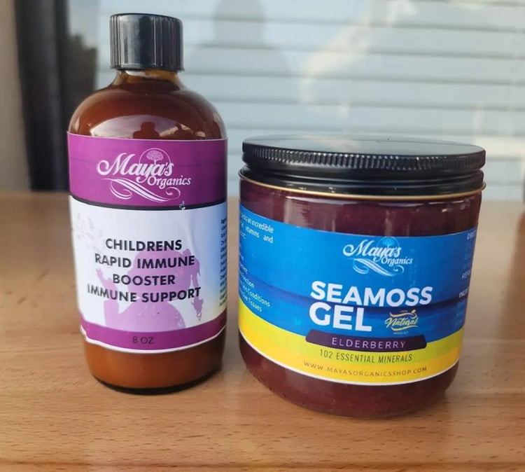 Kids Immune Support Syrup Bundle | Fast-Acting Liquid Immune Booster for Children Seamoss depot
