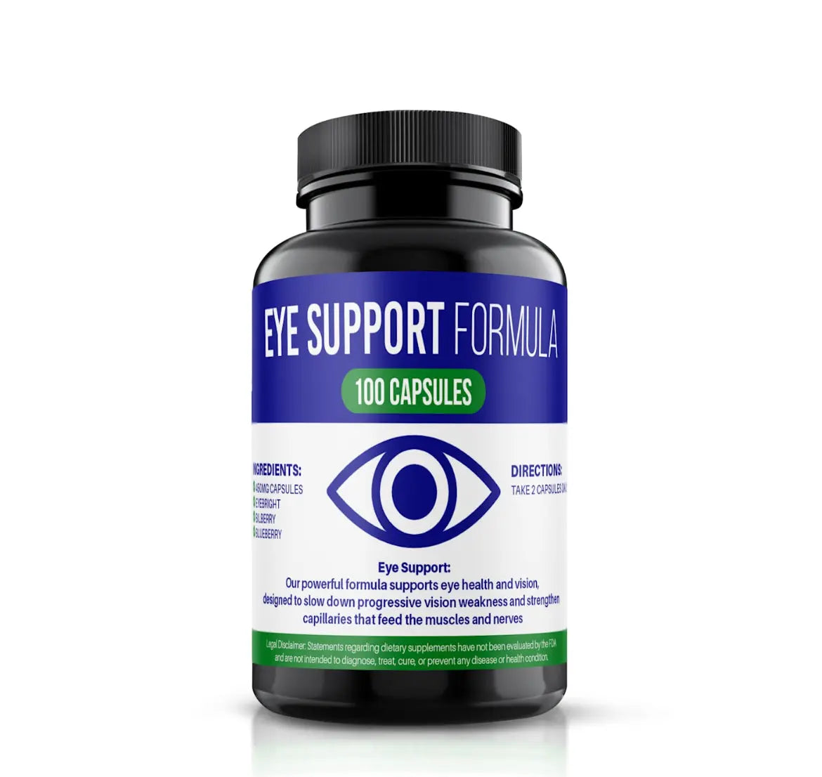 Advanced Eye Support Formula | Vision Health & Eye Rejuvenation Supplement Seamoss depot