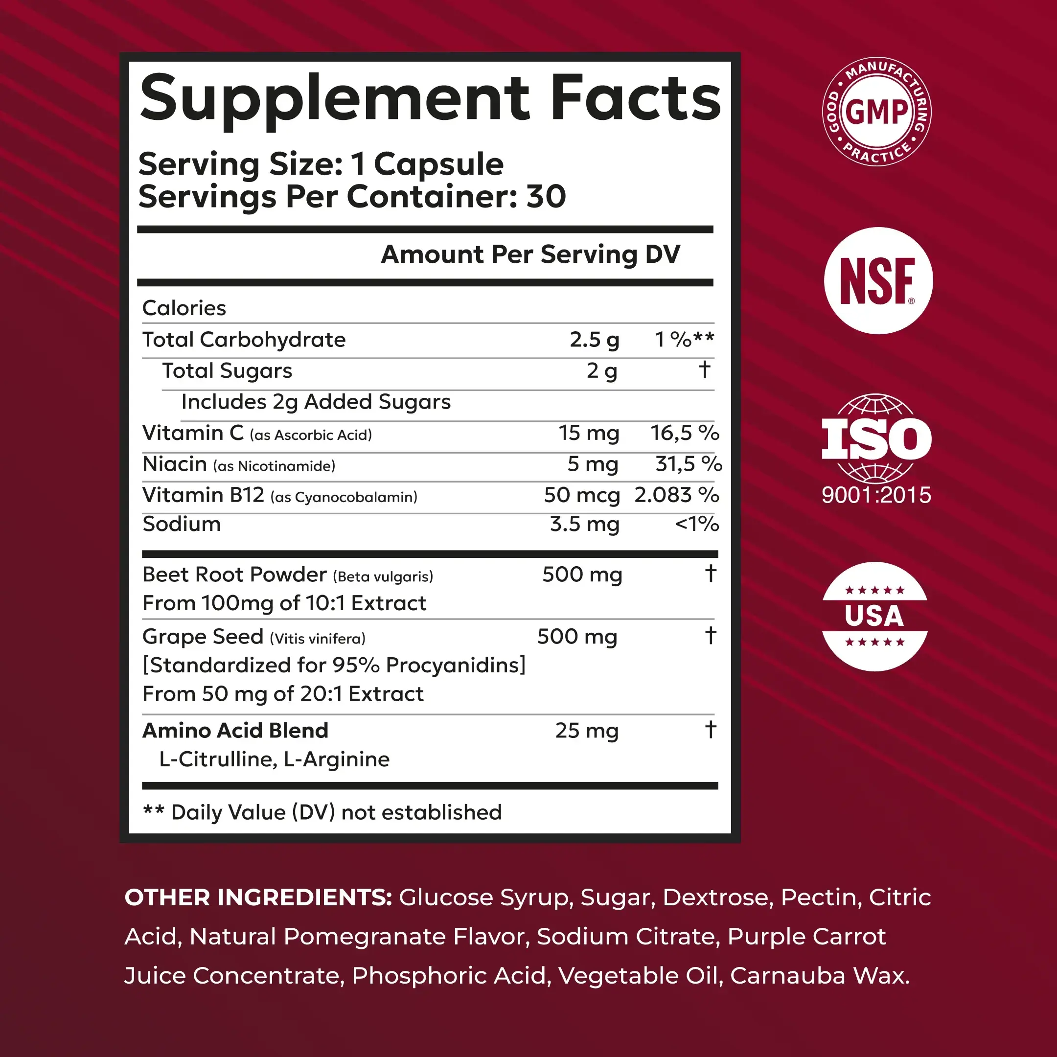 CardioNEX Beet Root + RevitMe - Supplements Store