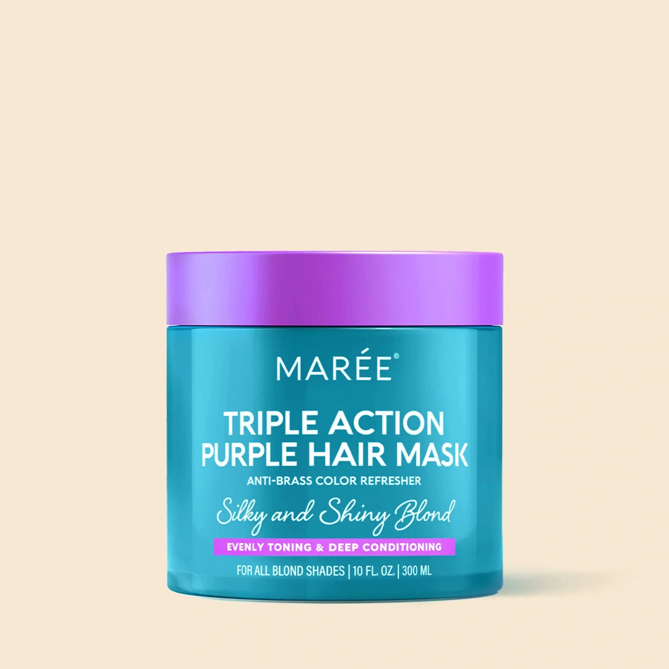 Purple Mask for Blonde Hair Maree
