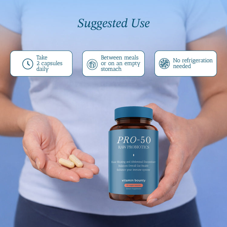 Pro-50 Probiotic Vitamin Bounty