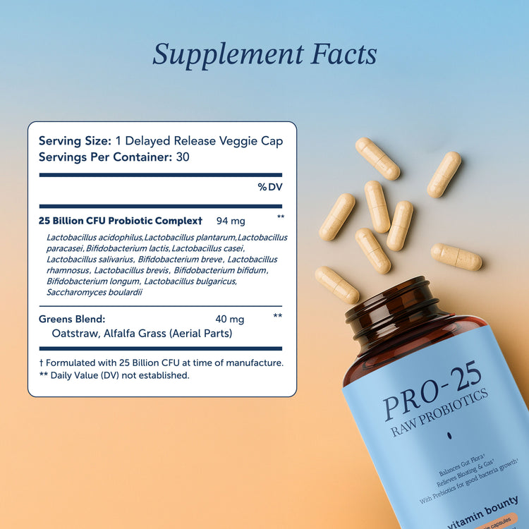Pro-25 Probiotic Vitamin Bounty
