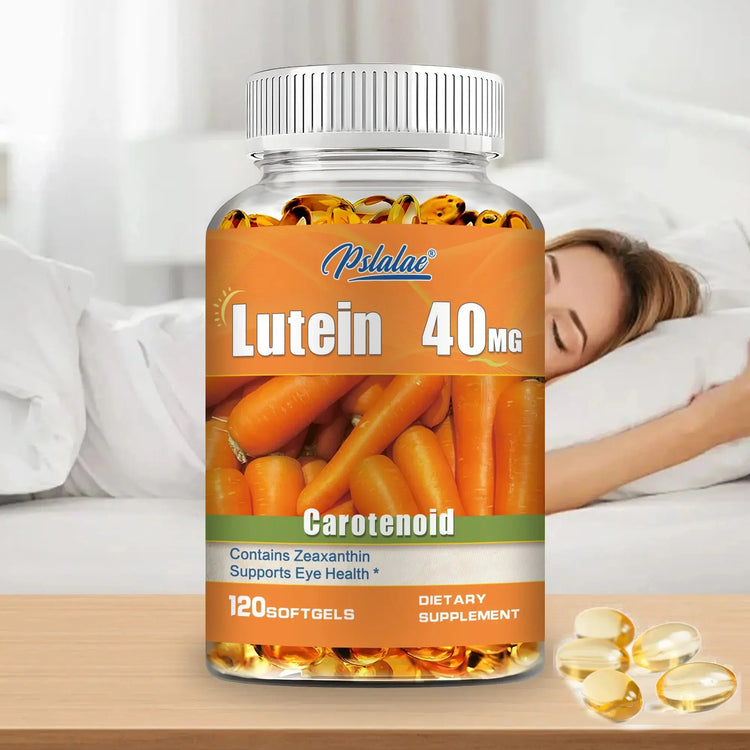 Lutein 40mg - with Zeaxanthin - Supports Healthy Vision, Blue Light Protection, Relieves Eye Fatigue and Dryness - 120 Capsules Roksy