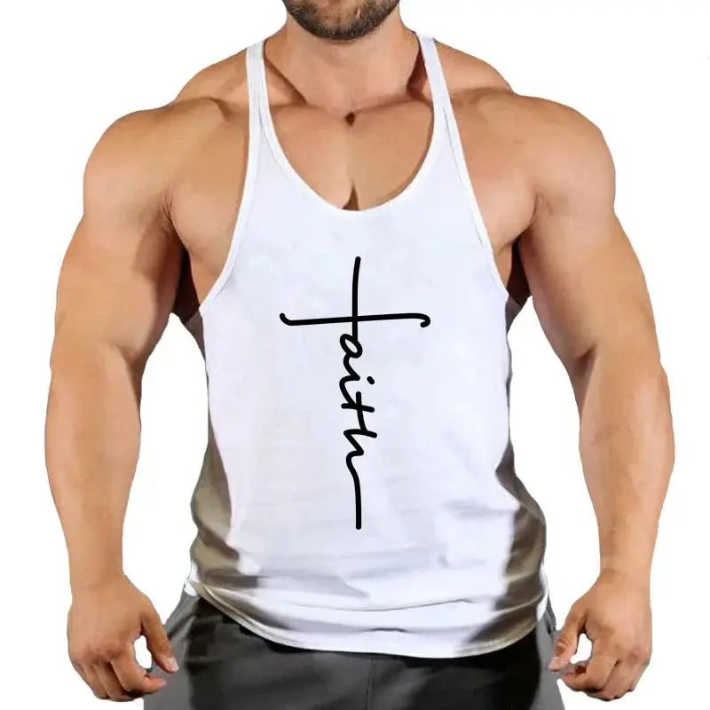 Gym Top Men T-shirts Fitness Man Clothes Muscular THRIXINE