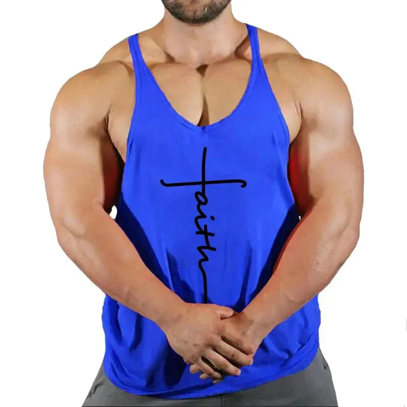 Gym Top Men T-shirts Fitness Man Clothes Muscular THRIXINE