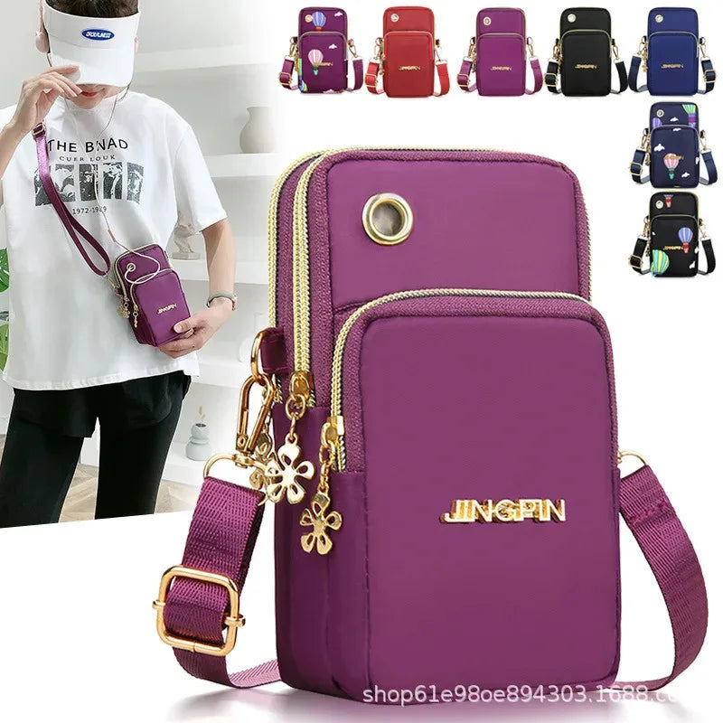 2025 New Women's Slant Mini Bag, Mobile Phone Bag, Fashion Mom Money Bag Pi-Mart