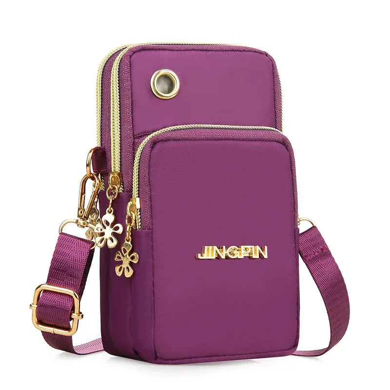 2025 New Women's Slant Mini Bag, Mobile Phone Bag, Fashion Mom Money Bag Pi-Mart