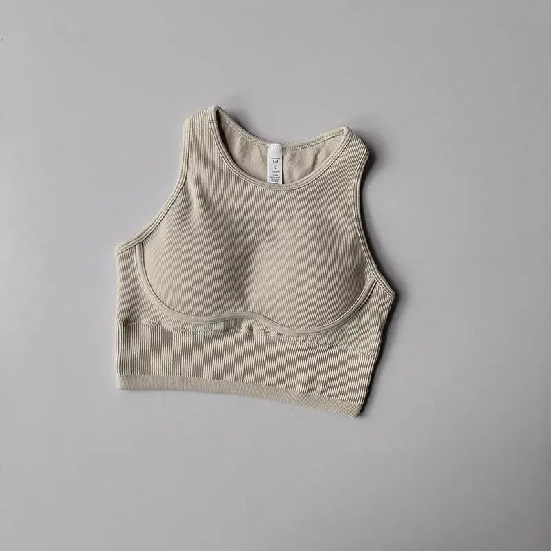 Women's Breathable Push-Up Sports Bra Crop Top THRIXINE