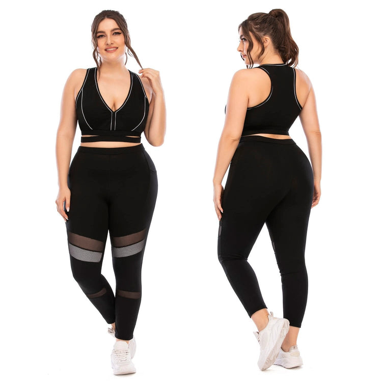Workout Suits Plus Size Yoga Clothes Tights Pants Vain Products