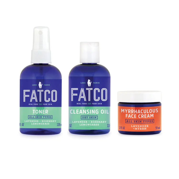 Facial Skincare Basics | Full Size, Dry Skin by FATCO Skincare Products VYSN