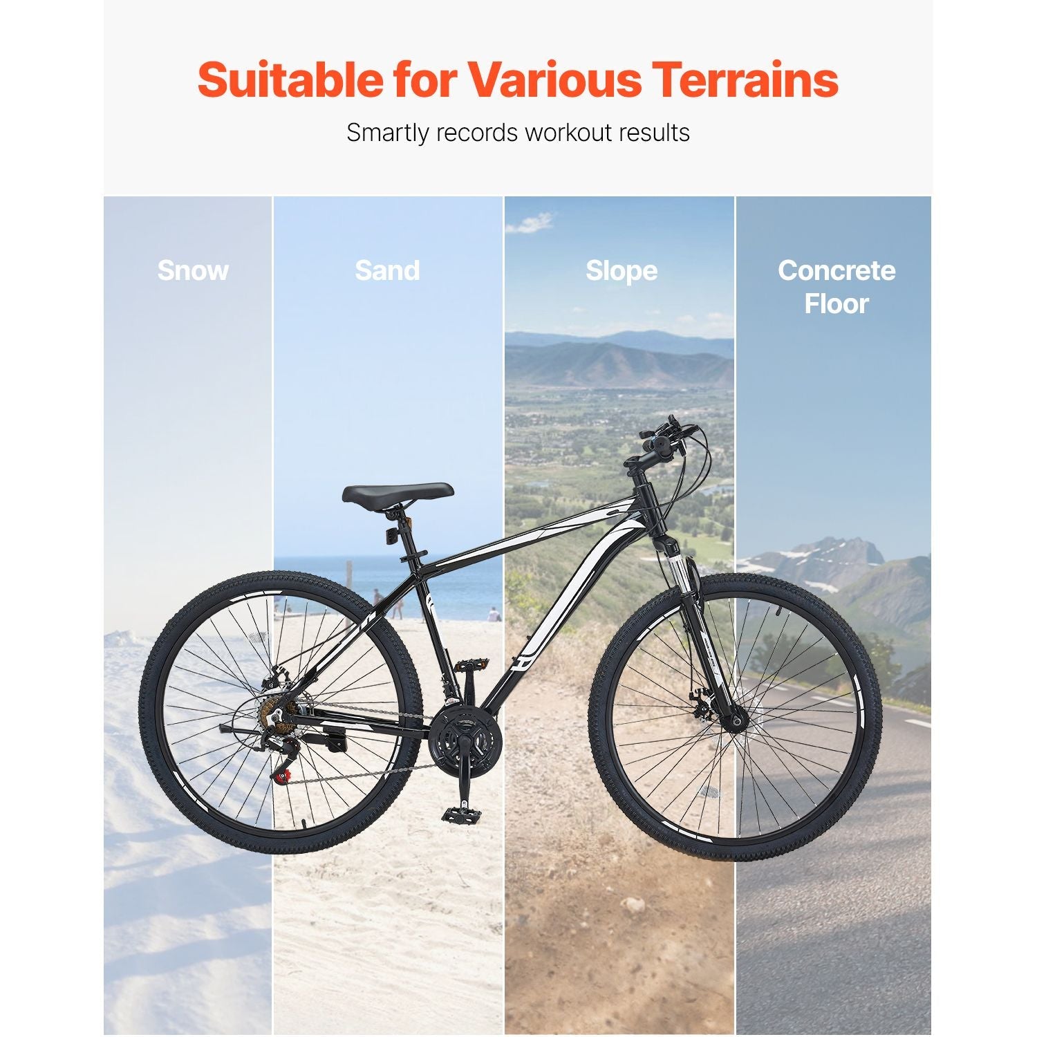 Mountain Bike, 29 inch MTB Bicycle with Front Suspension, 21 Speeds SHIMANO Twist Shifting, Comfort Saddle, Dual Disc Brakes, Aluminum Alloy Frame, Adult Sport Cycling Bicycle Trail Snow Berry Charmz