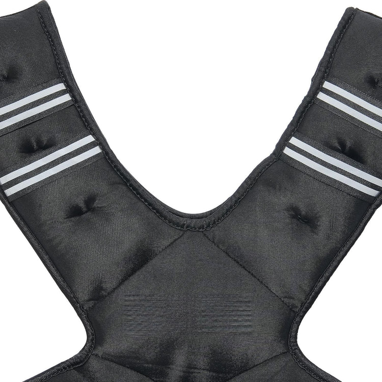Adjustable Weighted Vest, 20-32lb Weight Vest with 6 Ironsand Weights and Reflective Stripe, Body Weight Vest Exercise Set for Men Women, Workout Equipment for Strength Training Running Jogging Berry Charmz