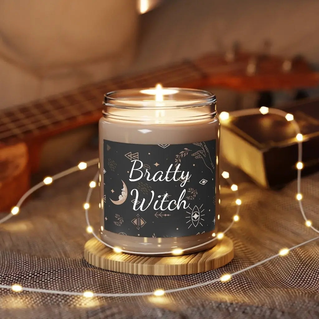 Bratty Witch Aromatherapy Candles, 9oz Bound Kitten