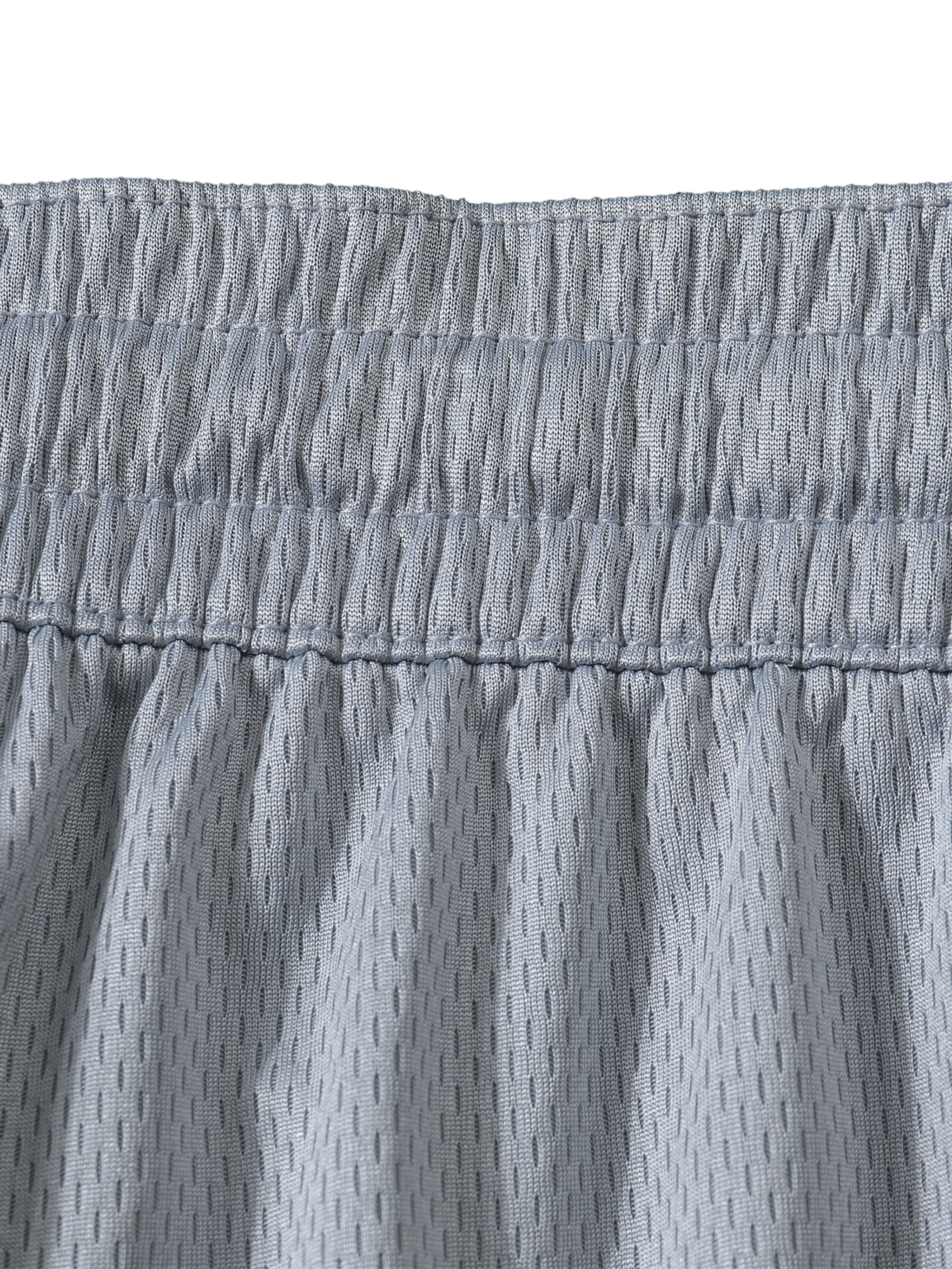 Loki & Ivy Classic Stripe Trim Basketball Shorts THRIXINE