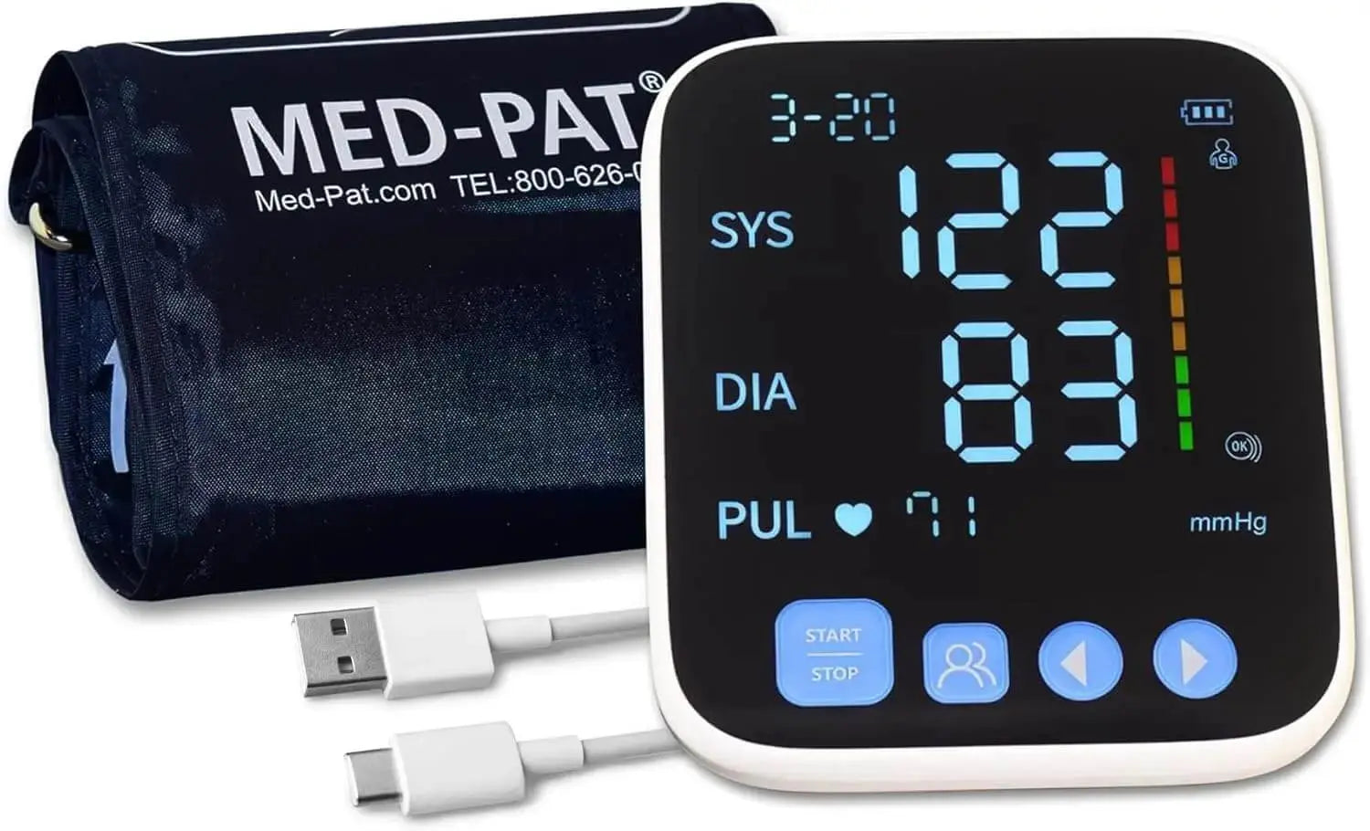 Med-Pat PX-1 Fingertip Pulse Oximeter MedPat Solutions