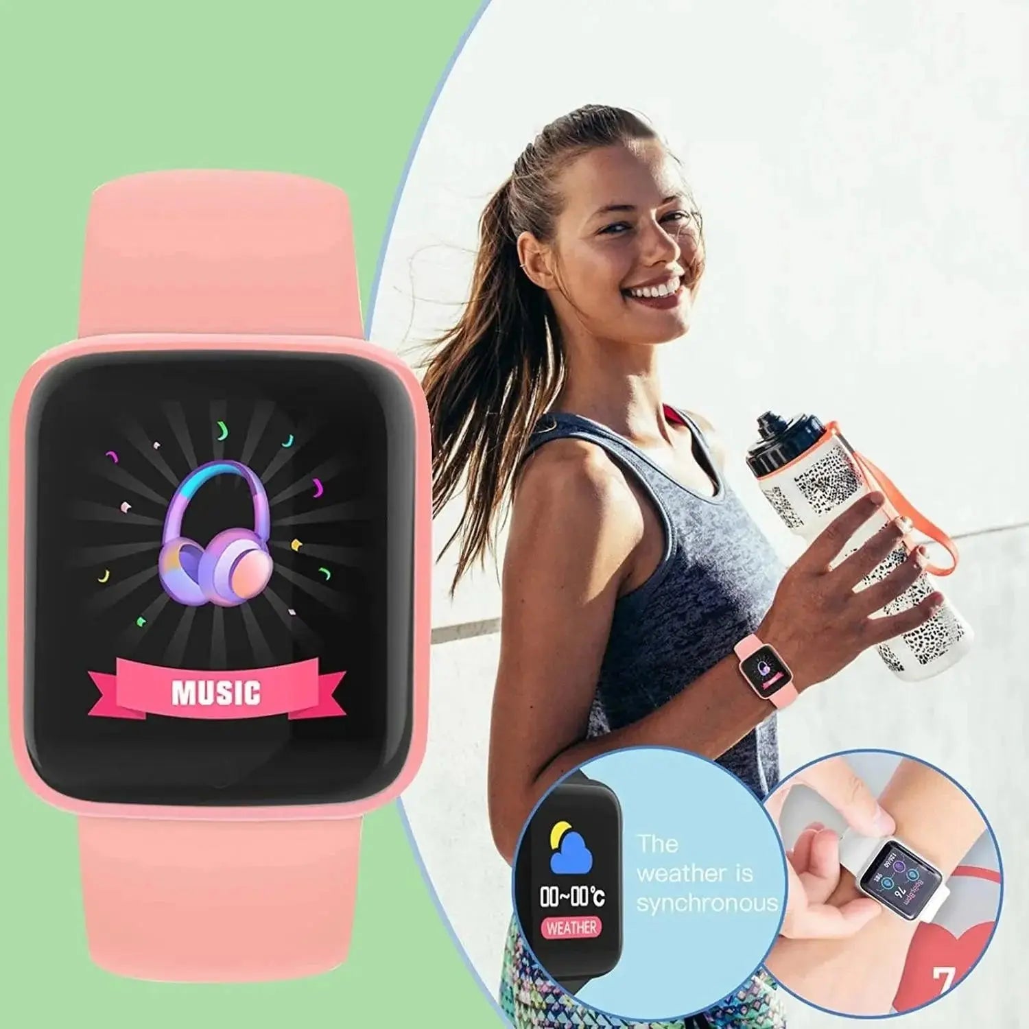 Y68 / D20 Multifunction Smart Watch MANDOTOS