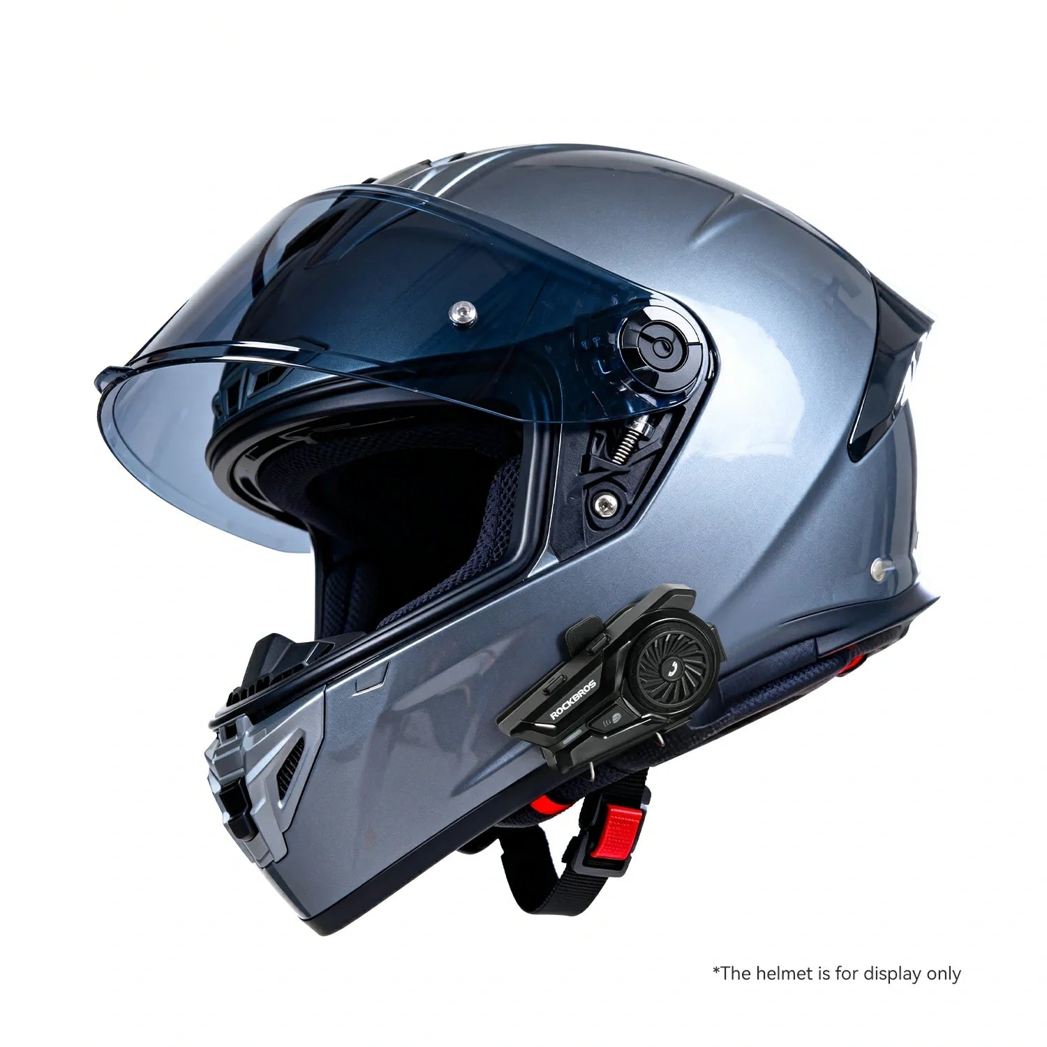 R1 Motorcycle Bluetooth Communication System Headset Helmet Speakers ROCKBROS-US