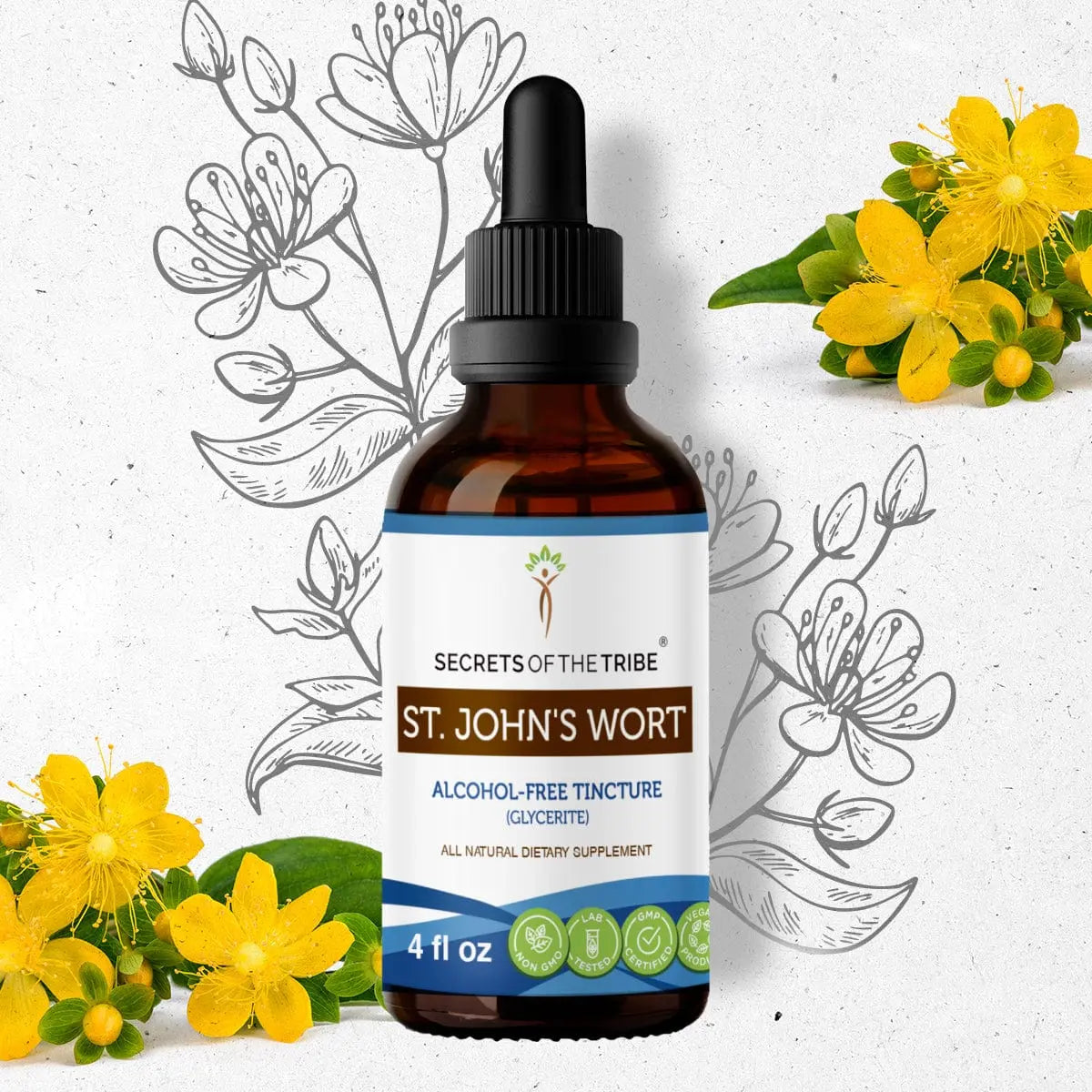 St. John's Wort Tincture Secrets Of The Tribe