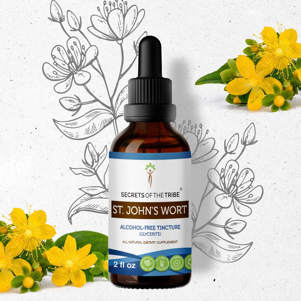 St. John's Wort Tincture Secrets Of The Tribe