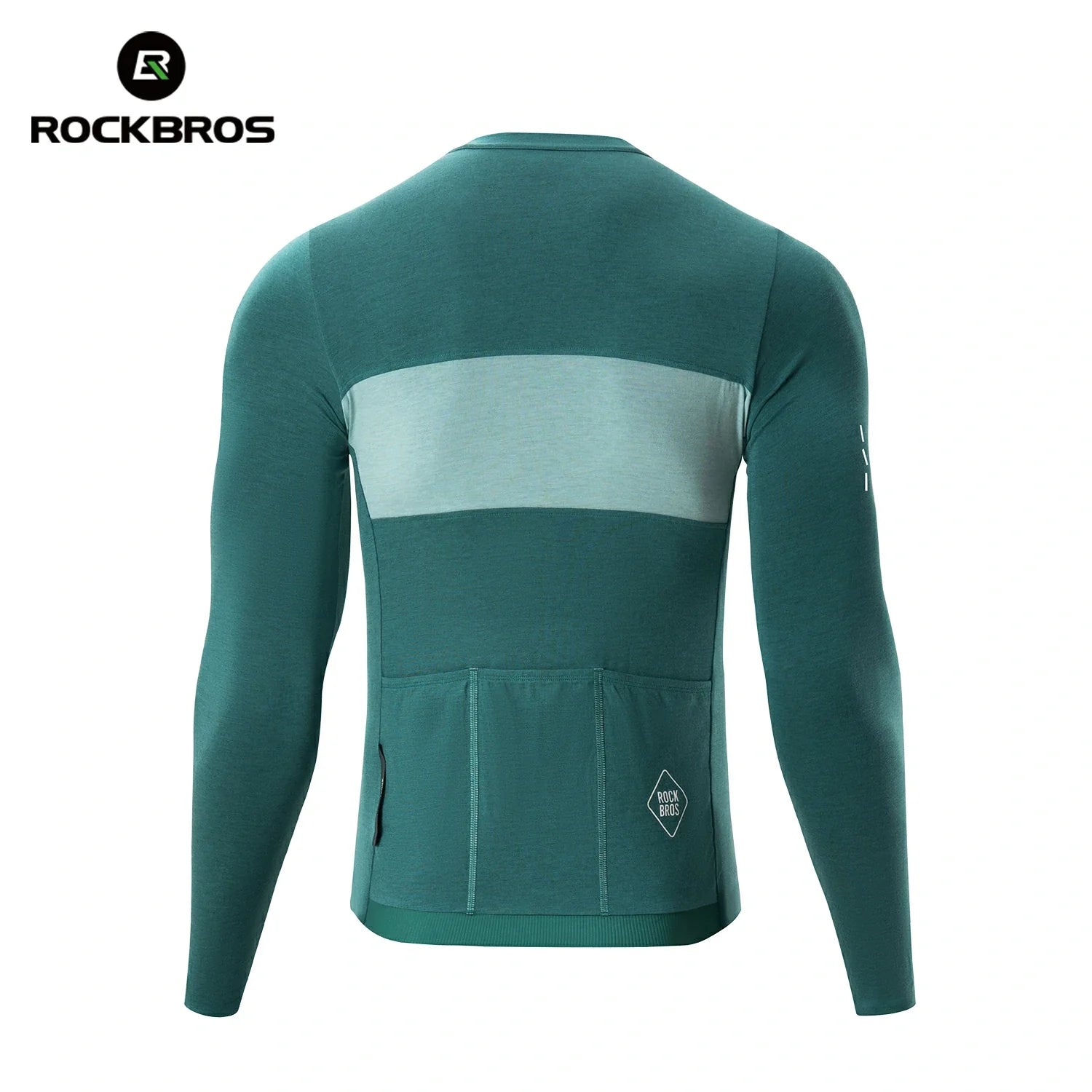 Men‘s Tencel Wool Cycling Jersey Breathable ROCKBROS-US