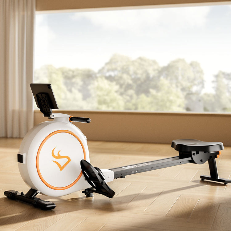 DeerRun RW600 Adjustable 32-Level Magnetic Resistance Long Slide Rail Smart Rowing Machine with PitPat App DeerRun®