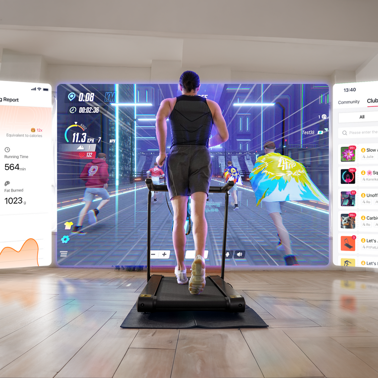 DeerRun X20 Incline Home Treadmill with 15% Auto Incline & Full Running Deck | 400 lbs, 11.3 mph DeerRun®