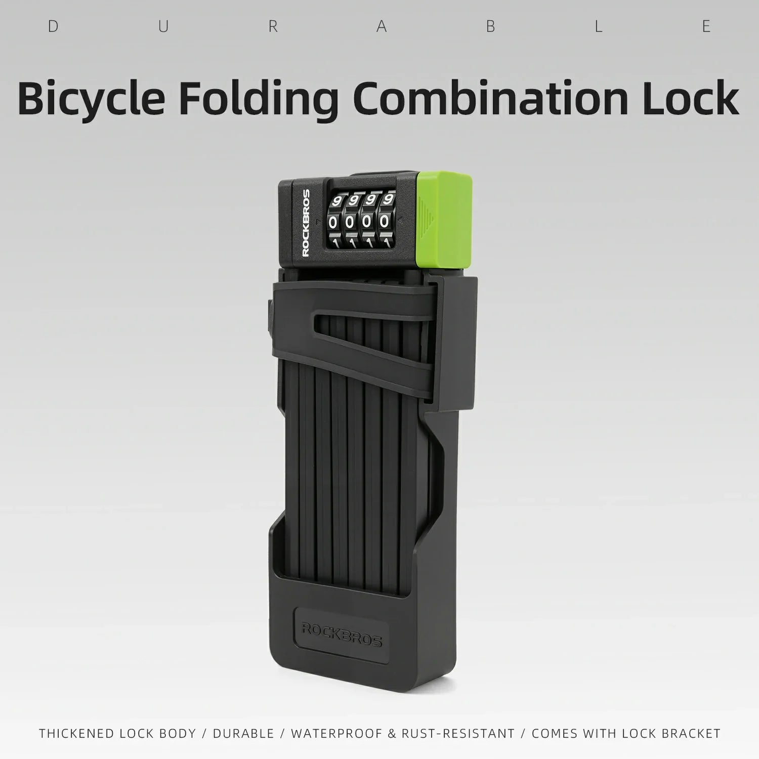 8-Section Folding Combination Bike Lock ROCKBROS-US