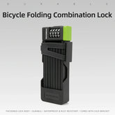 8-Section Folding Combination Bike Lock ROCKBROS-US