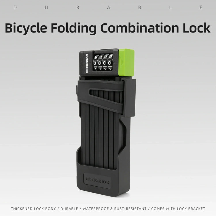 8-Section Folding Combination Bike Lock ROCKBROS-US
