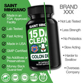 3x 15-Day Colon Cleanse Bundle Saint Mingiano - Supplements & Wellness Dedicated to Holistic Health
