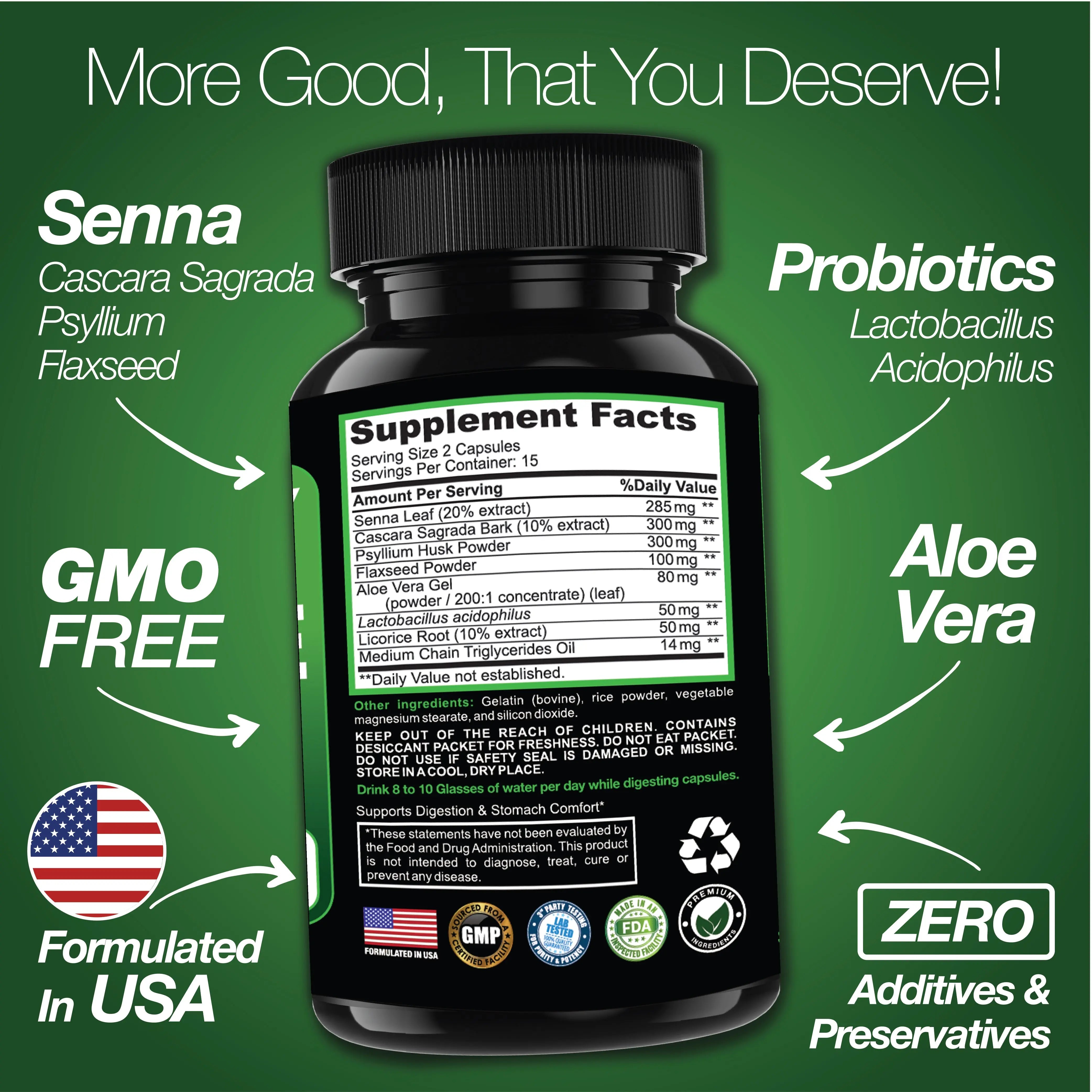 3x 15-Day Colon Cleanse Bundle Saint Mingiano - Supplements & Wellness Dedicated to Holistic Health