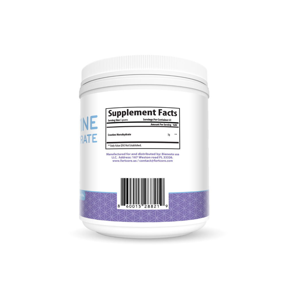 Creatine Monohydrate FORTCORE.US