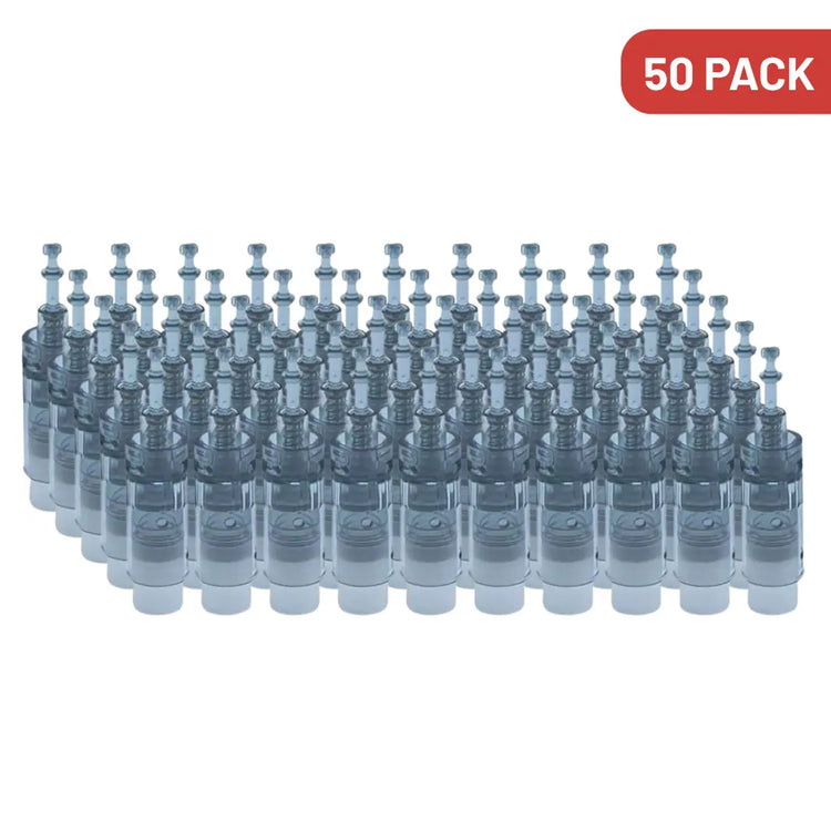 Derma Pen Replacement Cartridges – 50 Pack (16/36/42 Pins) - Value Bundle Follicly