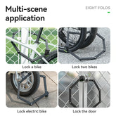 8-Section Folding Combination Bike Lock ROCKBROS-US