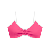 Loki & Ivy Color Block Ruched V-Neck Sports Bra THRIXINE