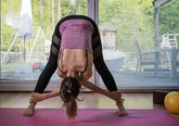 Performance Yoga Mat with Carrying Straps THRIXINE