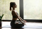 Performance Yoga Mat with Carrying Straps THRIXINE