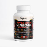 Apple Cider Vinegar Capsules for Weight Loss | ACV Pills with Probiotics & Enzymes | 60ct Roksy