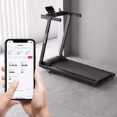 DeerRun All-New 2026 A1 Pro Move+ Smart Foldable Treadmill with 6% Incline & NFC | 350 lbs, 10 mph, Black DeerRun®