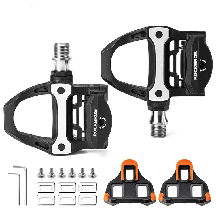 Carbon Fiber SPD Clipless Pedals for Road Bikes 9/16&