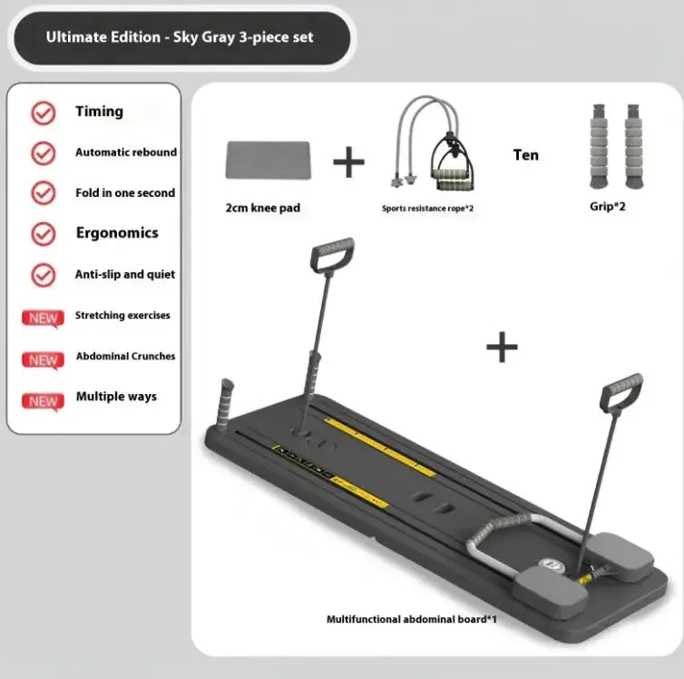 Household Abdominal Wheel Fitness Board Pi-Mart