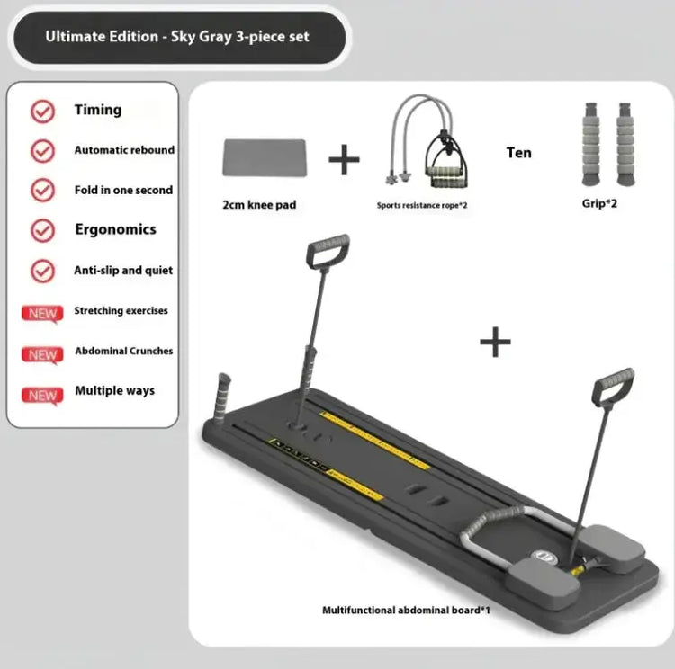 Household Abdominal Wheel Fitness Board Pi-Mart