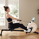 DeerRun RW600 Adjustable 32-Level Magnetic Resistance Long Slide Rail Smart Rowing Machine with PitPat App DeerRun®